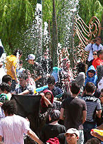 جشن آب پاشونک - جشن های باستانی تیرماه