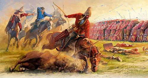 نبرد اشکانیان با دشمنان