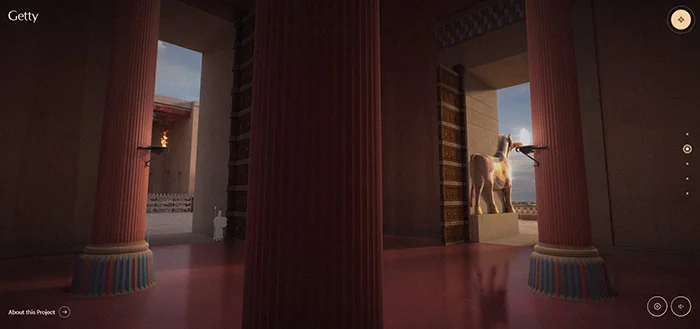 دروازه ملل در نمایشگاه آنلاین موزه گتی