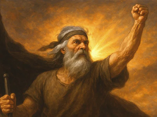 تصویری خیالی از کاوه آهنگر