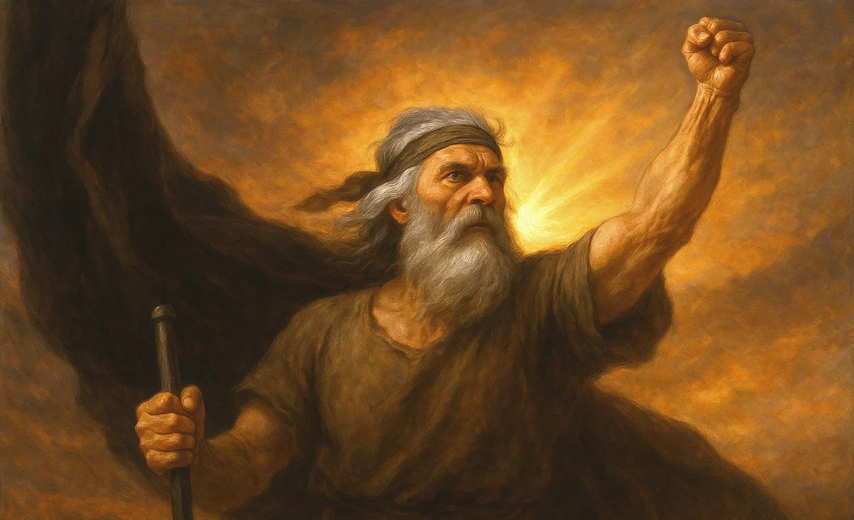 تصویری خیالی از خیزش کاوه آهنگر