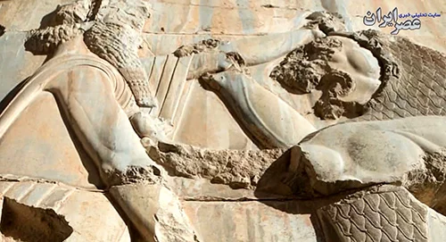 نبرد شاهنشاه هخامنشی با شیر