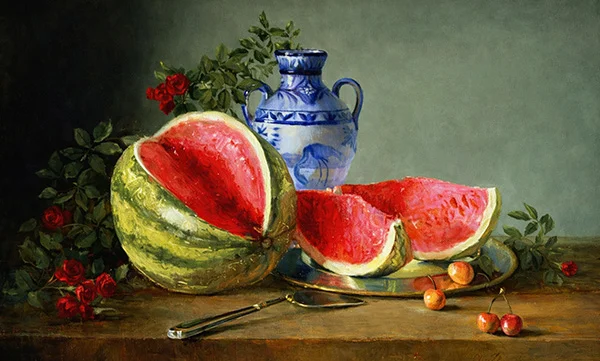 نقاشی هندوانه