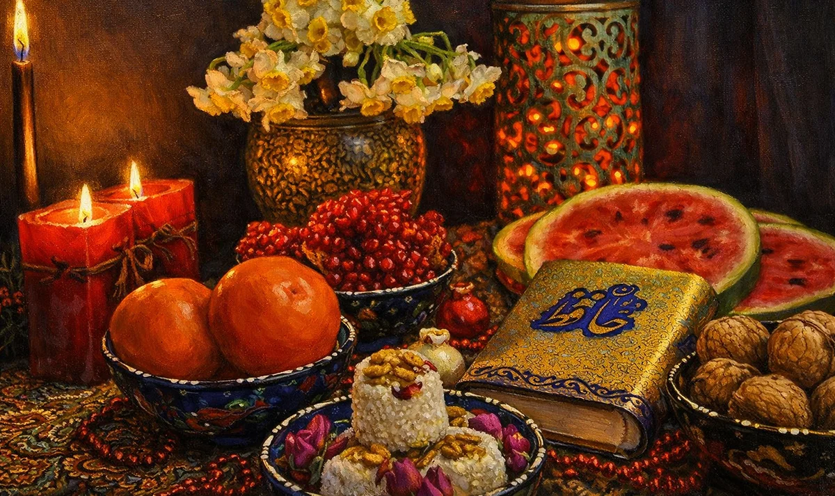 سفره یلدایی