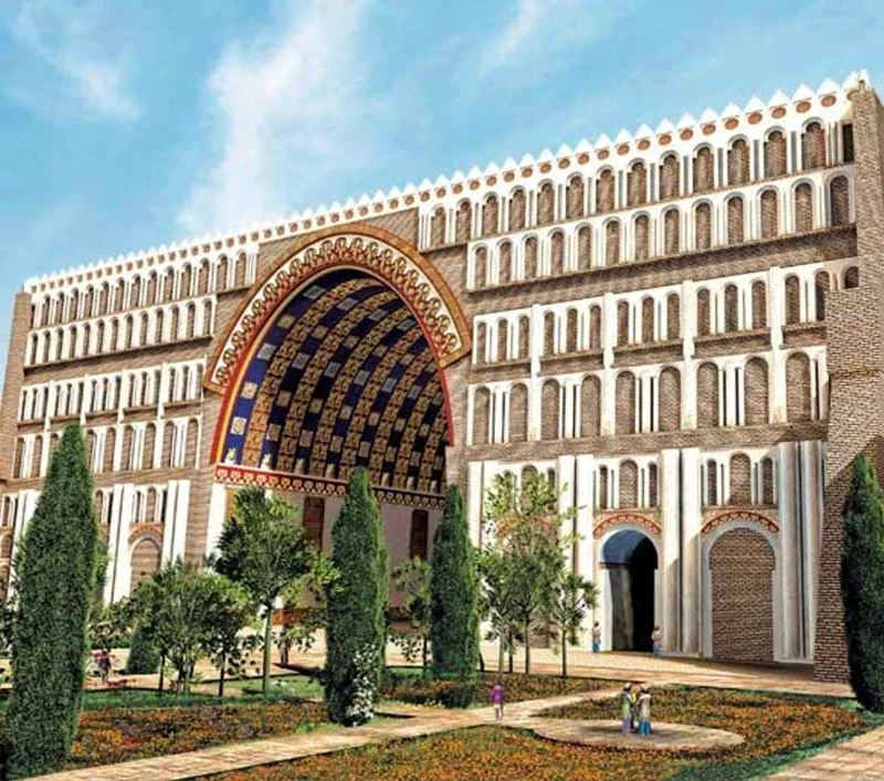بازسازی طاق کسری